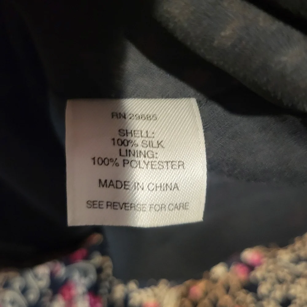 Pendleton size 12p silk mixed floral print skirt